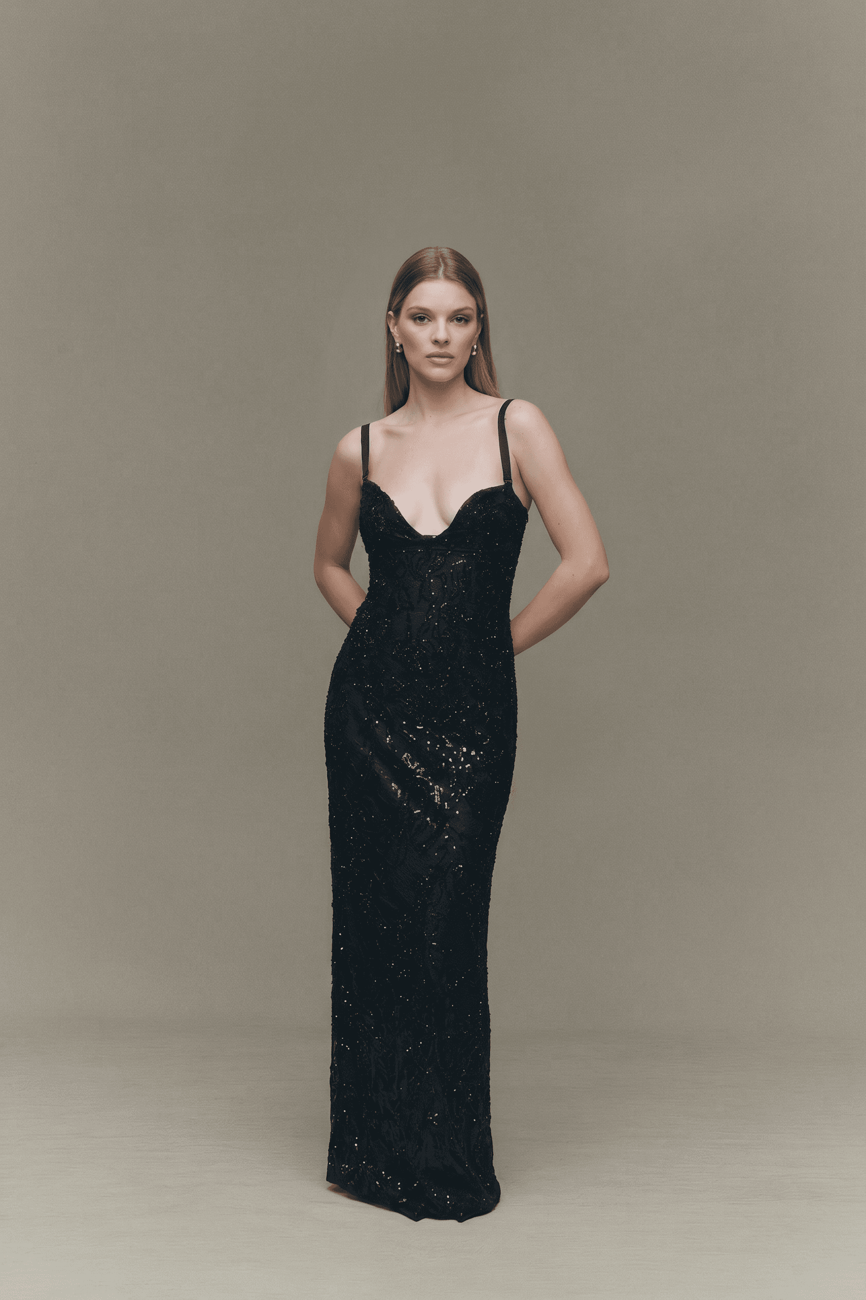 The Crystal Noir — Evening Gown by RABEL Atelier